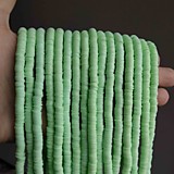 Бусина Хейши (полимер) св. зеленый D6